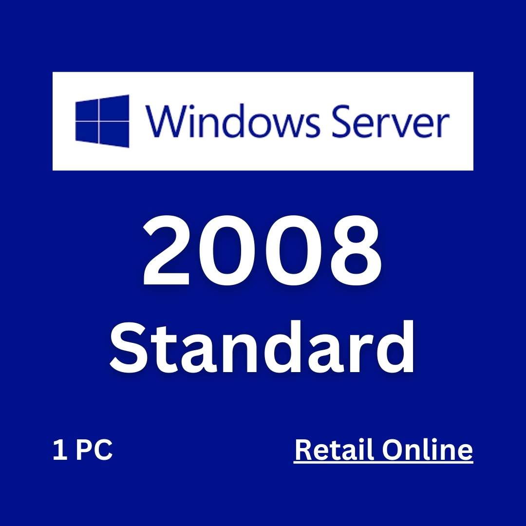 Windows Server 2008 Standard 1PC - Keyzol - Elevate Your Digital Presence |  Genuine Software Keys for Cheapest Price